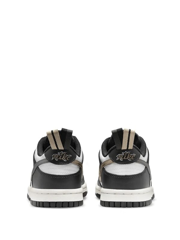 Nike Dunk Low Black/White Metallic