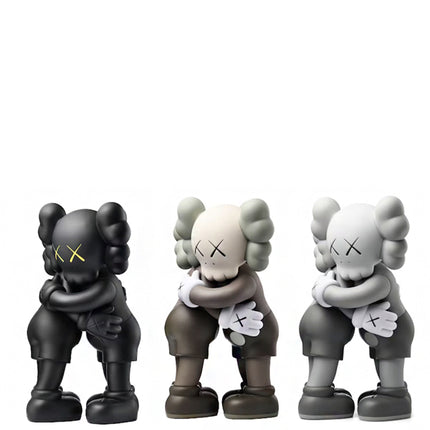KAWS Together Vinyl Figure Black/Brown/Grey Set