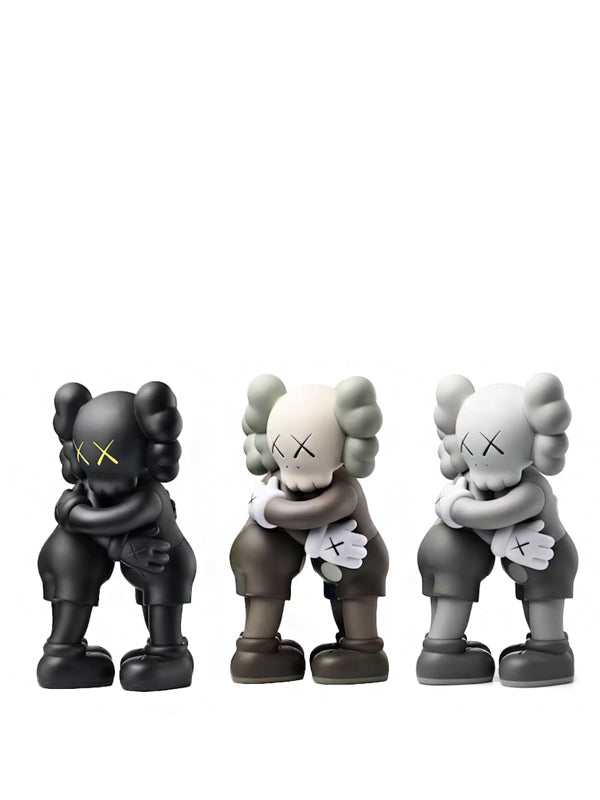 KAWS Together Vinyl Figure Black/Brown/Grey Set