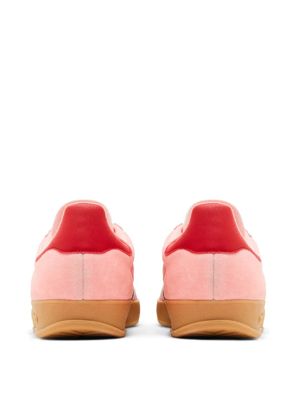 Adidas Gazelle Indoor Court Green Glow Pink Gum