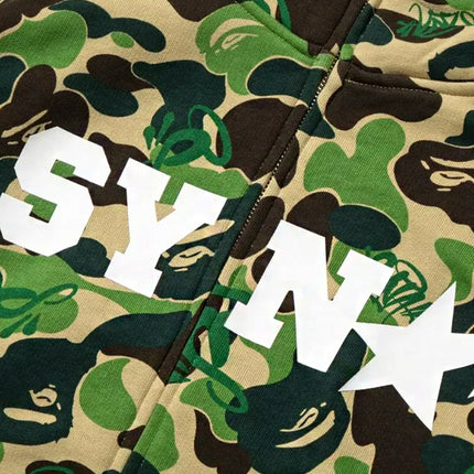 Spotify x SYNA By Central Cee x BAPE Jaqueta Shark Full Zip Green