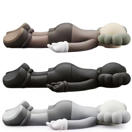 KAWS Companion 2020 Vinyl Figure Brown/Black/Grey Set