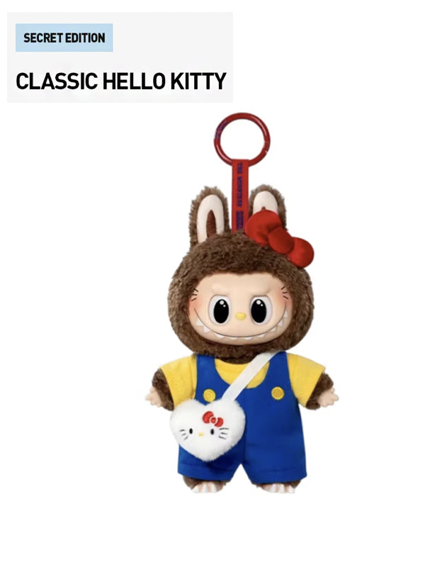Pop Mart The Monsters Labubu x Hello Kitty and Friends Series Classic Hello Kitty Secret Edition Vinyl Plush Pendant
