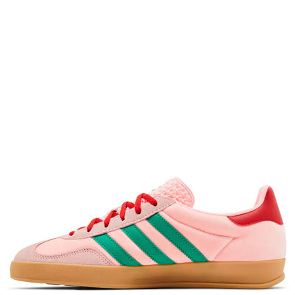 Adidas Gazelle Indoor Court Green Glow Pink Gum