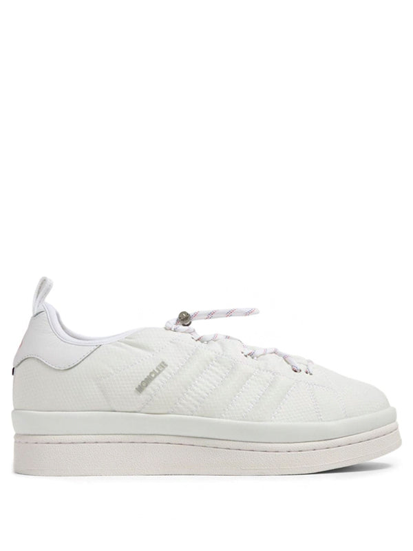 Moncler x Adidas Campus Core White