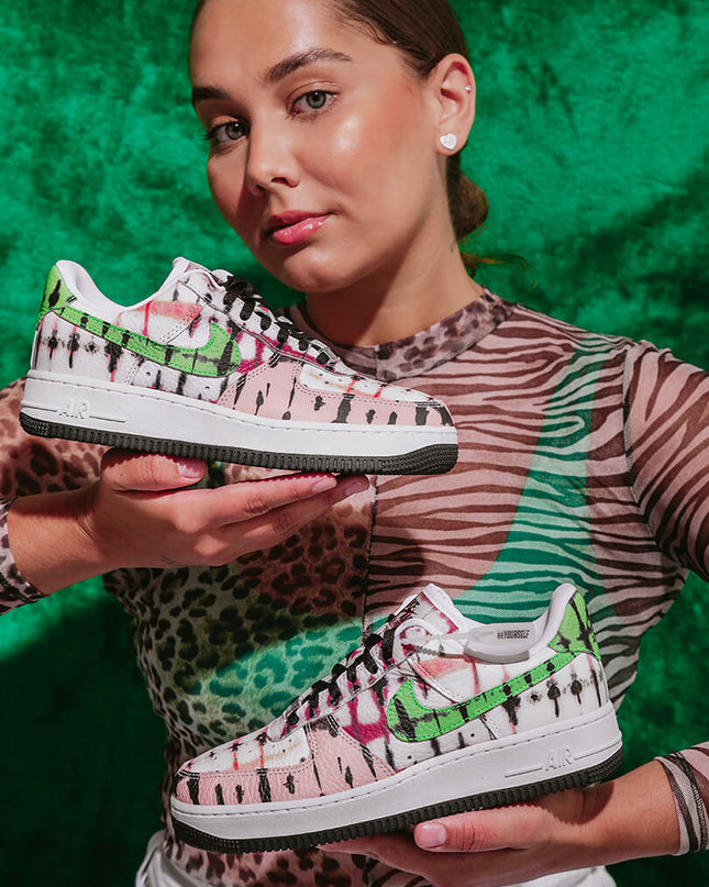 Air Force 1 Black Tie Dye