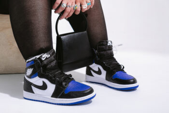 Air Jordan 1 High White Royal Toe - Imagem 3