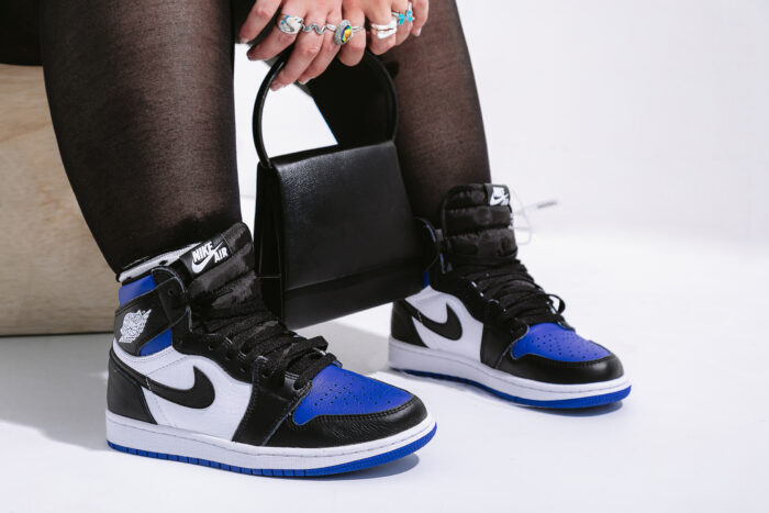 Air Jordan 1 High White Royal Toe - Imagem 3