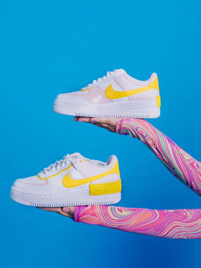 Air Force 1 Shadow Barely Yellow Original Sao Paulo