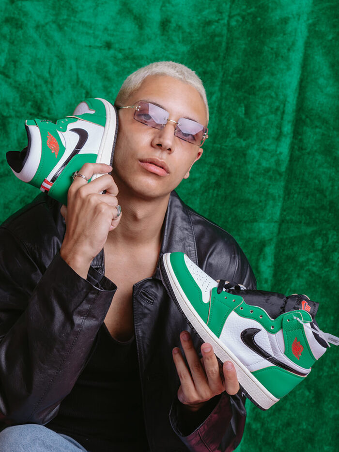Air Jordan 1 High Lucky Green Original Sao Paulo 7