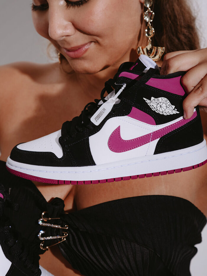 Air Jordan 1 Mid Cactus Flower Original Sao Paulo 4