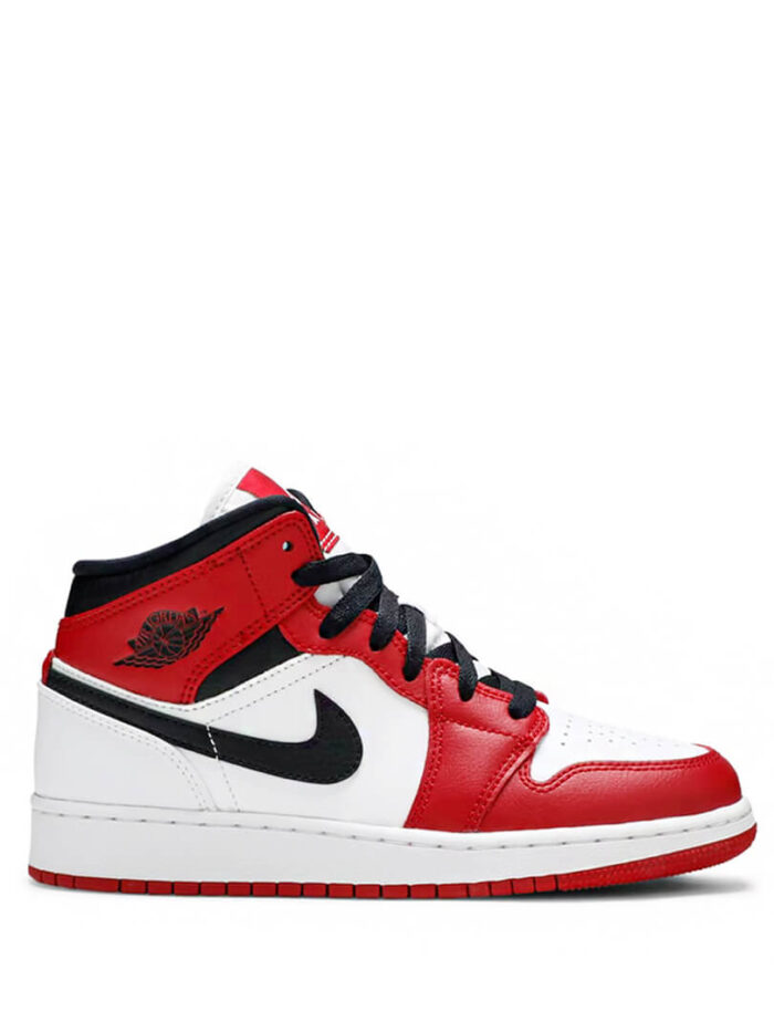 Air Jordan 1 Mid Chicago White Original Sao Paulo 2
