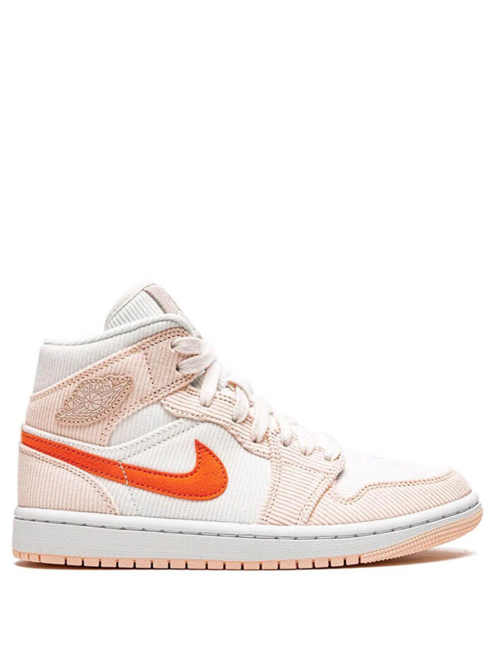 Air Jordan 1 Mid Corduroy Sail Original Sao Paulo