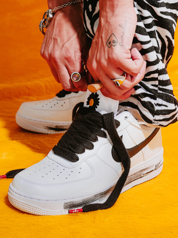 G Dragon x Nike Air Force 1 Peaceminusone Paranoise 2.0 Original Sao Paulo 6