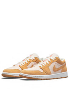 Air Jordan 1 Low SE Twine Orange Quartz Original Sao Paulo