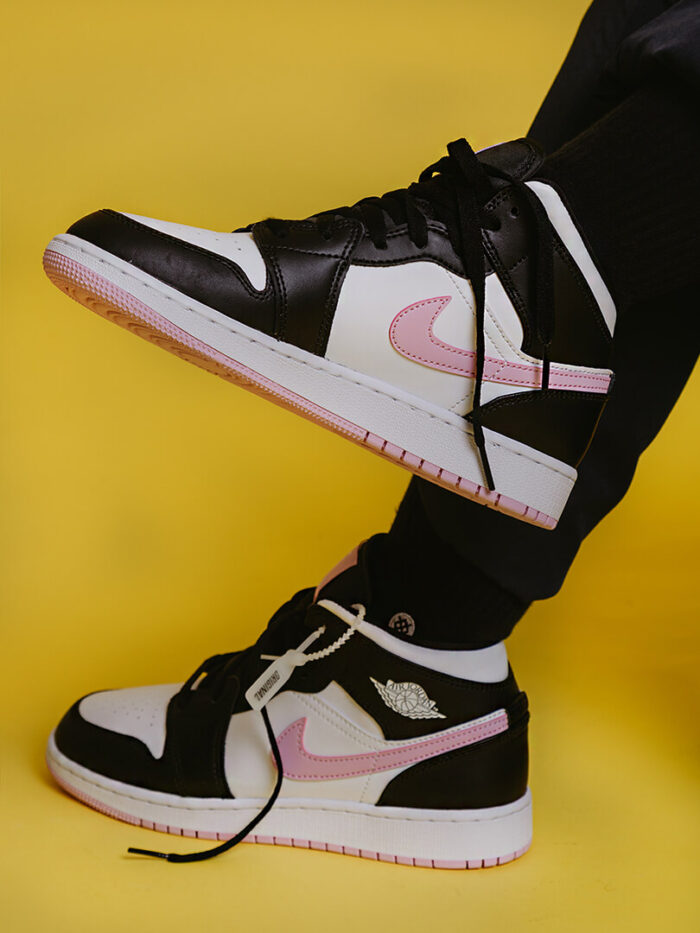 Air Jordan 1 Mid Arctic Pink Original Sao Paulo 4