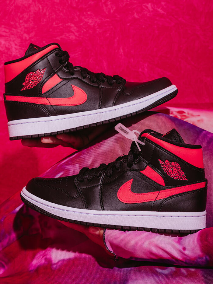 Air Jordan 1 Mid Siren Red - Imagem 3