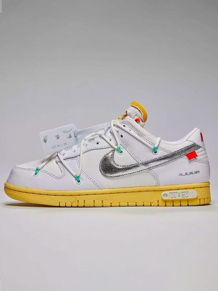 Nike Dunk Low Off-White Lot 1 of 50 - Imagem 2