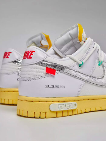 Nike Dunk Low Off-White Lot 1 of 50 - Imagem 4