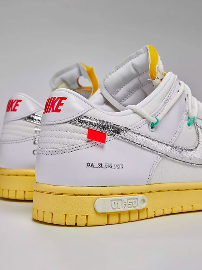 Nike Dunk Low Off-White Lot 1 of 50 - Imagem 4