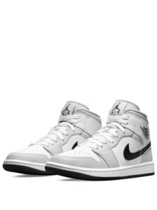 Air Jordan 1 Mid Light Smoke Grey Original São Paulo