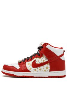 Nike Dunk High Pro SB Supreme Red Stars Original São Paulo