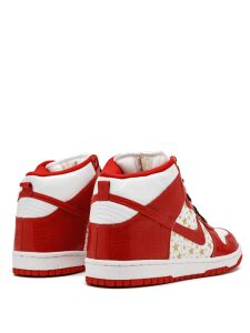 Nike Dunk High Pro SB Supreme Red Stars Original São Paulo