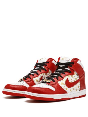 Nike Dunk High Pro SB Supreme Red Stars - Imagem 3