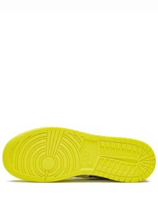 Air Jordan 1 Mid Dynamic Yellow Floral Original São Paulo