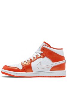 Air Jordan 1 Mid Metallic Orange Original São Paulo