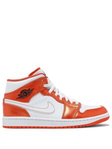Air Jordan 1 Mid Metallic Orange Original São Paulo