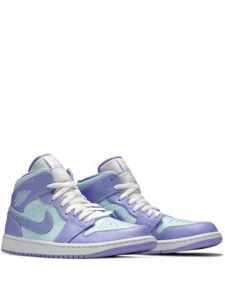 Air Jordan 1 Mid Purple Aqua Original São Paulo