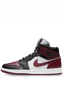 Air Jordan 1 Mid SE Black Dark Beetroot Original São Paulo