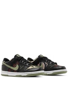 Nike Dunk Low Black Multi-Camo Original São Paulo