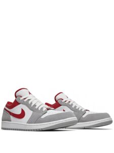 Air Jordan 1 Low Light Smoke Grey Gym Red Original São Paulo