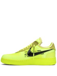Off-White x Nike Air Force 1 Volt Original São Paulo