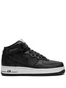Stussy x Nike Air Force 1 Mid Black