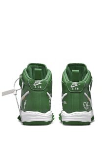 Off-White x Nike Air Force 1 Mid SP Leather Pine Green Original São Paulo