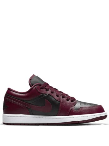 Air Jordan 1 Low Cherrywood Black Maroon