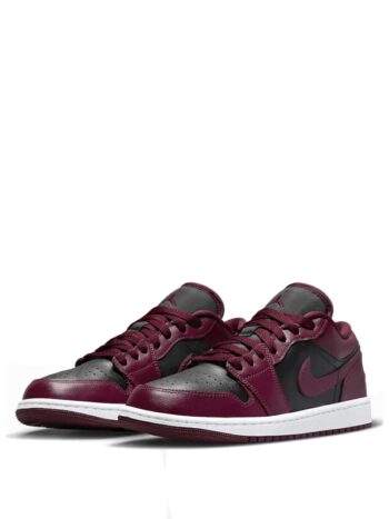 Air Jordan 1 Low Cherrywood Black Maroon - Imagem 3