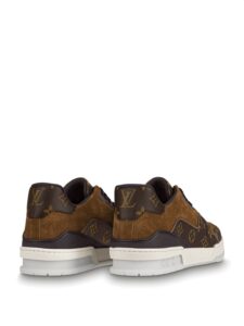 Louis Vuitton Trainer Suede Monogram Original São Paulo 
