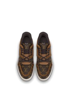 Louis Vuitton Trainer Suede Monogram Original São Paulo 