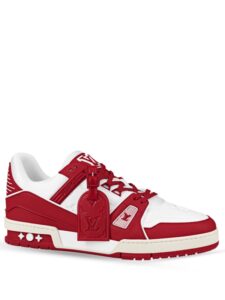 Louis Vuitton Trainer Red White Original São Paulo