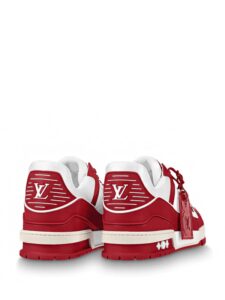 Louis Vuitton Trainer Red White Original São Paulo
