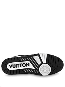 Louis Vuitton Trainer Black White Original São Paulo