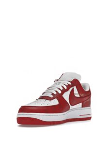 Louis Vuitton x Nike Air Force 1 Low By Virgil Abloh White Red Original São Paulo