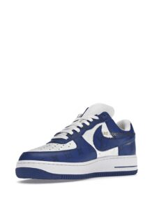 Louis Vuitton x Nike Air Force 1 Low By Virgil Abloh White Royal Original São Paulo
