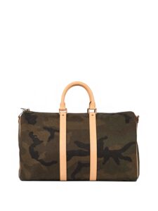 Louis Vuitton x Supreme Keepall Bandouliere 45 Camo Original São Paulo