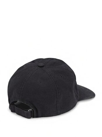 Off-White Bookish Logo Embroidered Baseball Cap Black/White - Imagem 3