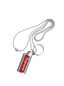 Supreme Metal Lighter Holster Silver Original São Paulo 